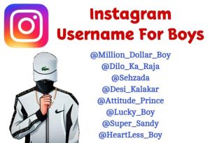 Unique Instagram Usernames Style Boy